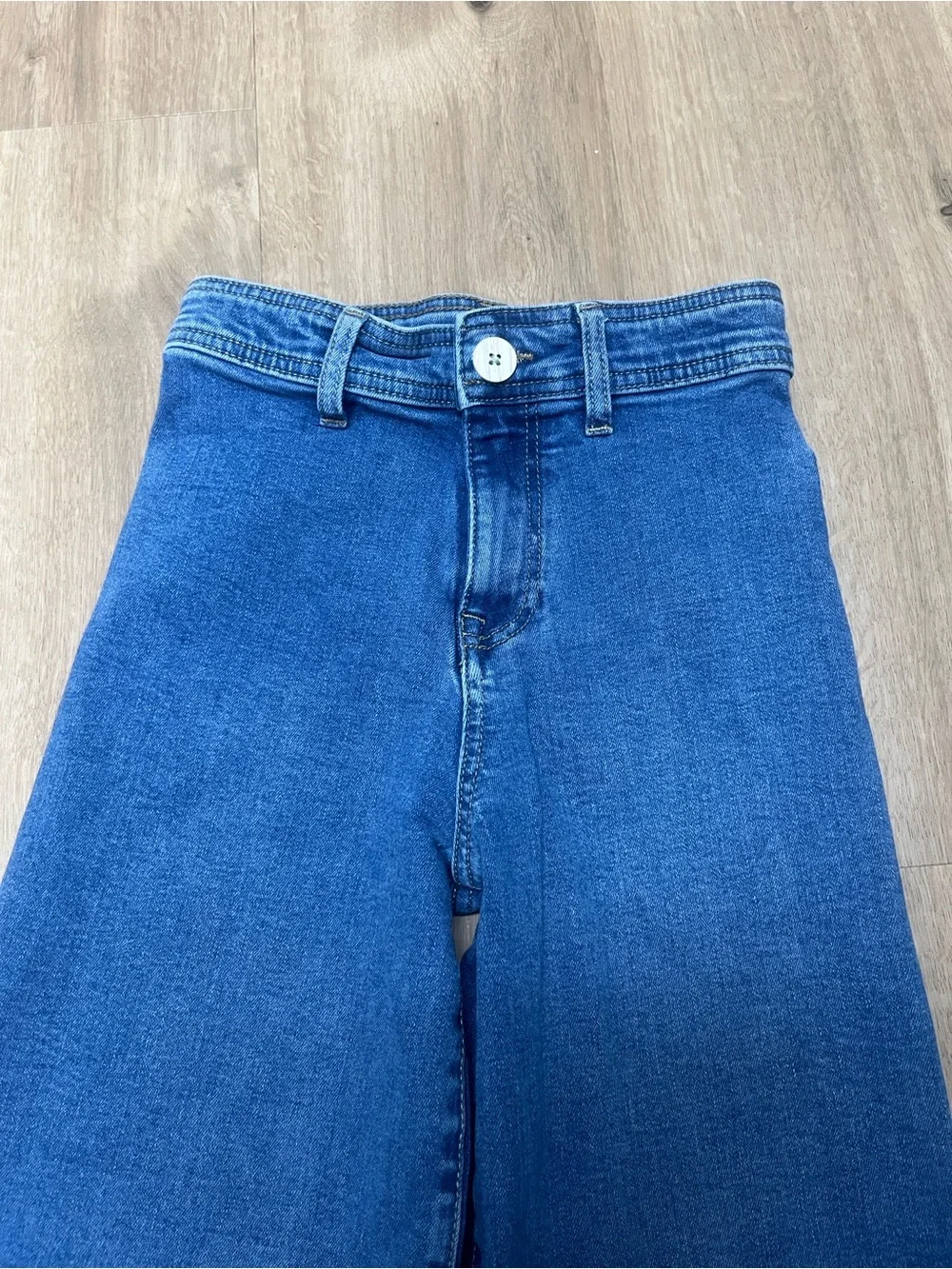 Zara Girl’s Wide Leg High-Rise Jeans size 10